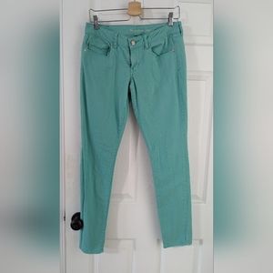 American Eagle Teal Jeggings